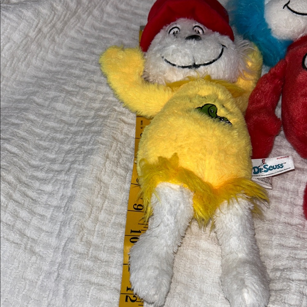 Dr. Seuss Red, Blue, and Yellow Plush Trio - Picture 10 of 16